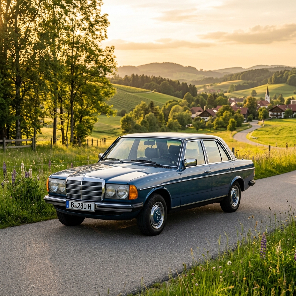 Oldtimer mit H-Kennzeichen. historisches Fahrzeug